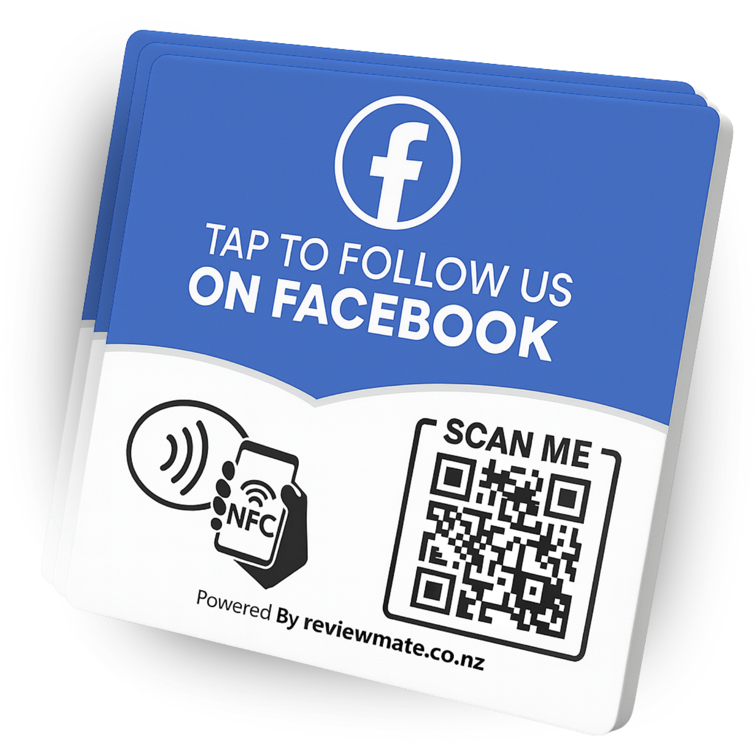 Facebook Follower Plaque