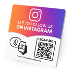 Instagram Follower Plaque