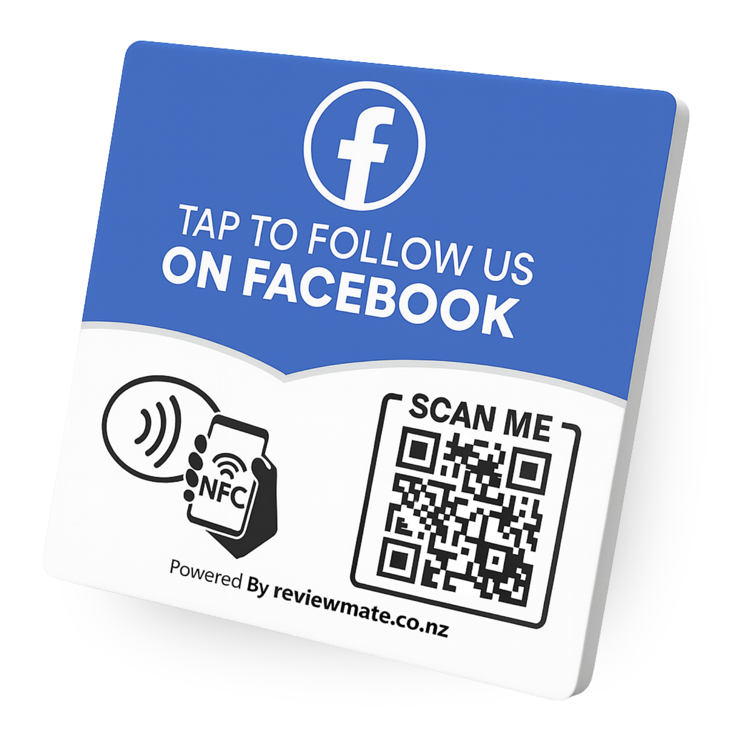 Facebook Follower Plaque