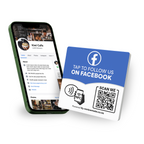 Facebook Follower Plaque