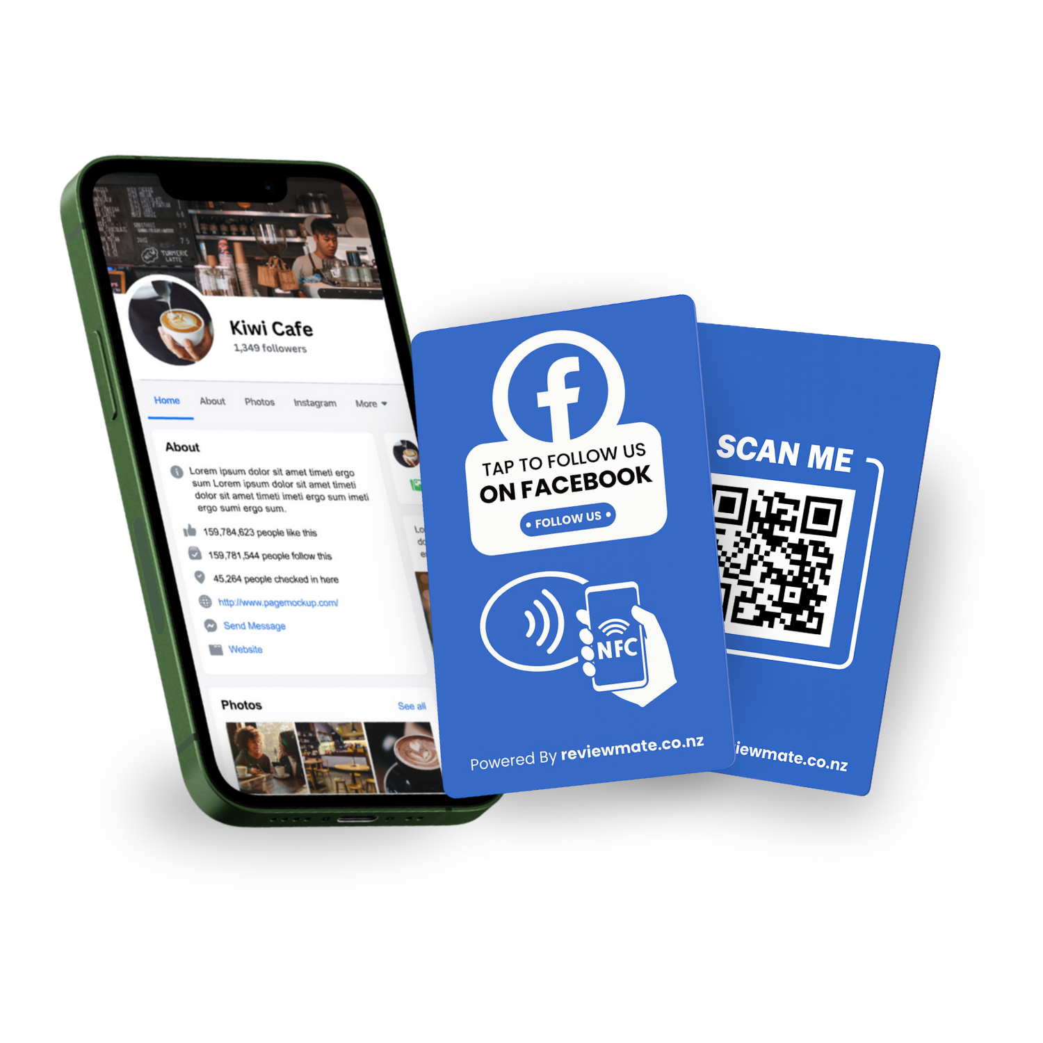 Facebook Follower Card