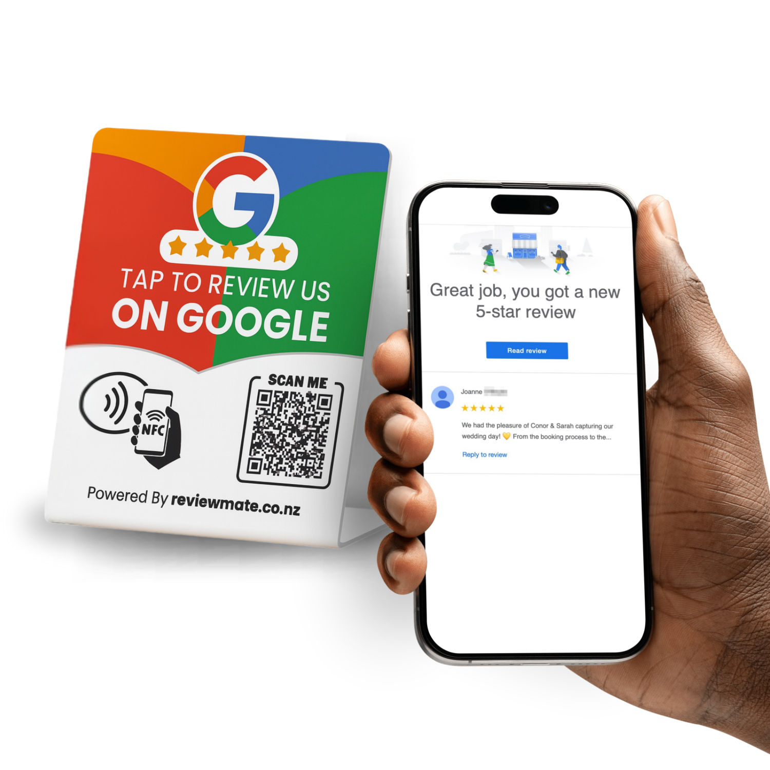 Google Review Stand