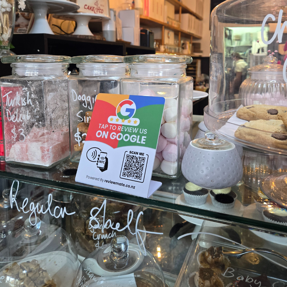 Google Review Stand